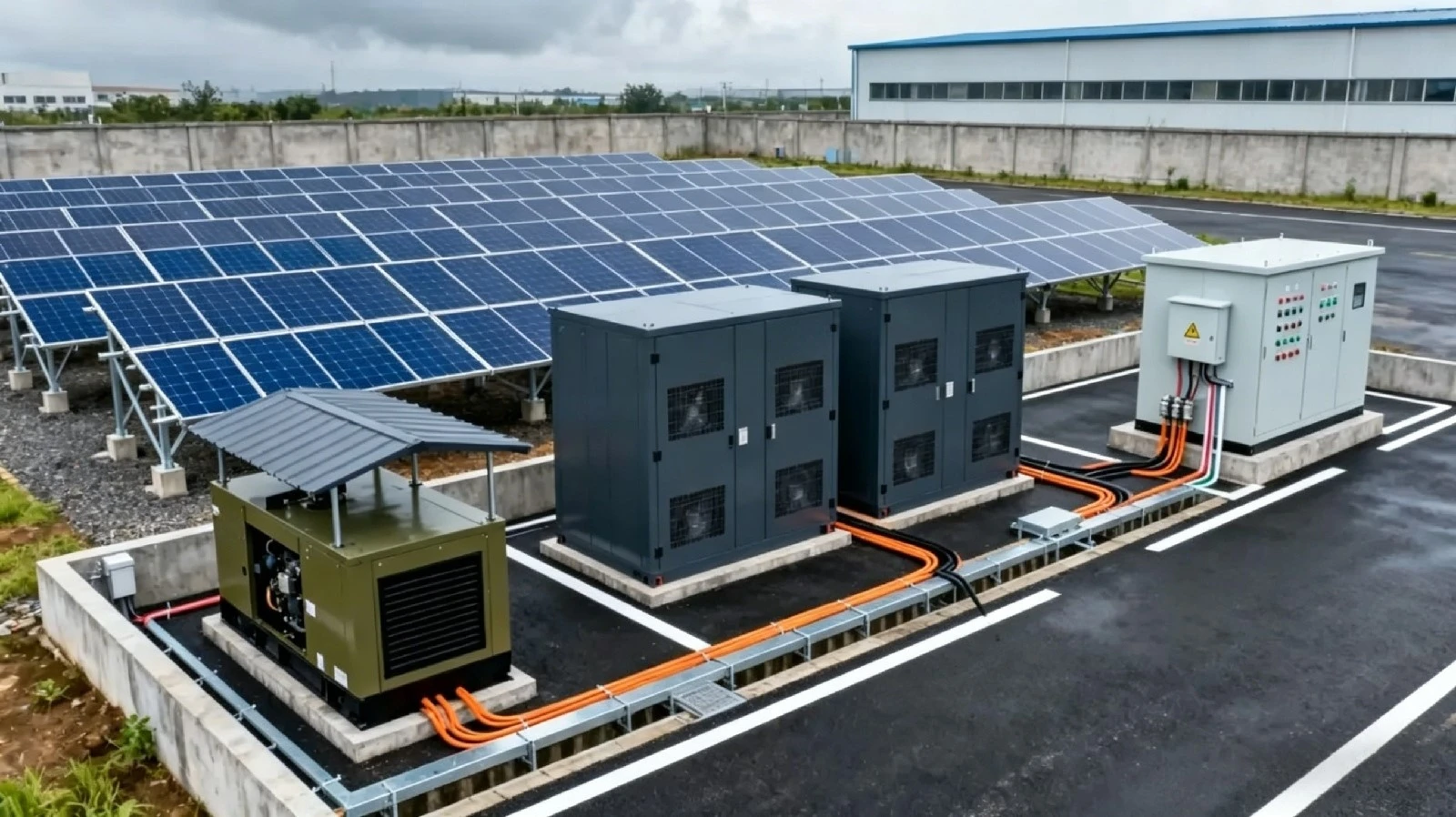Solar-Storage-Diesel